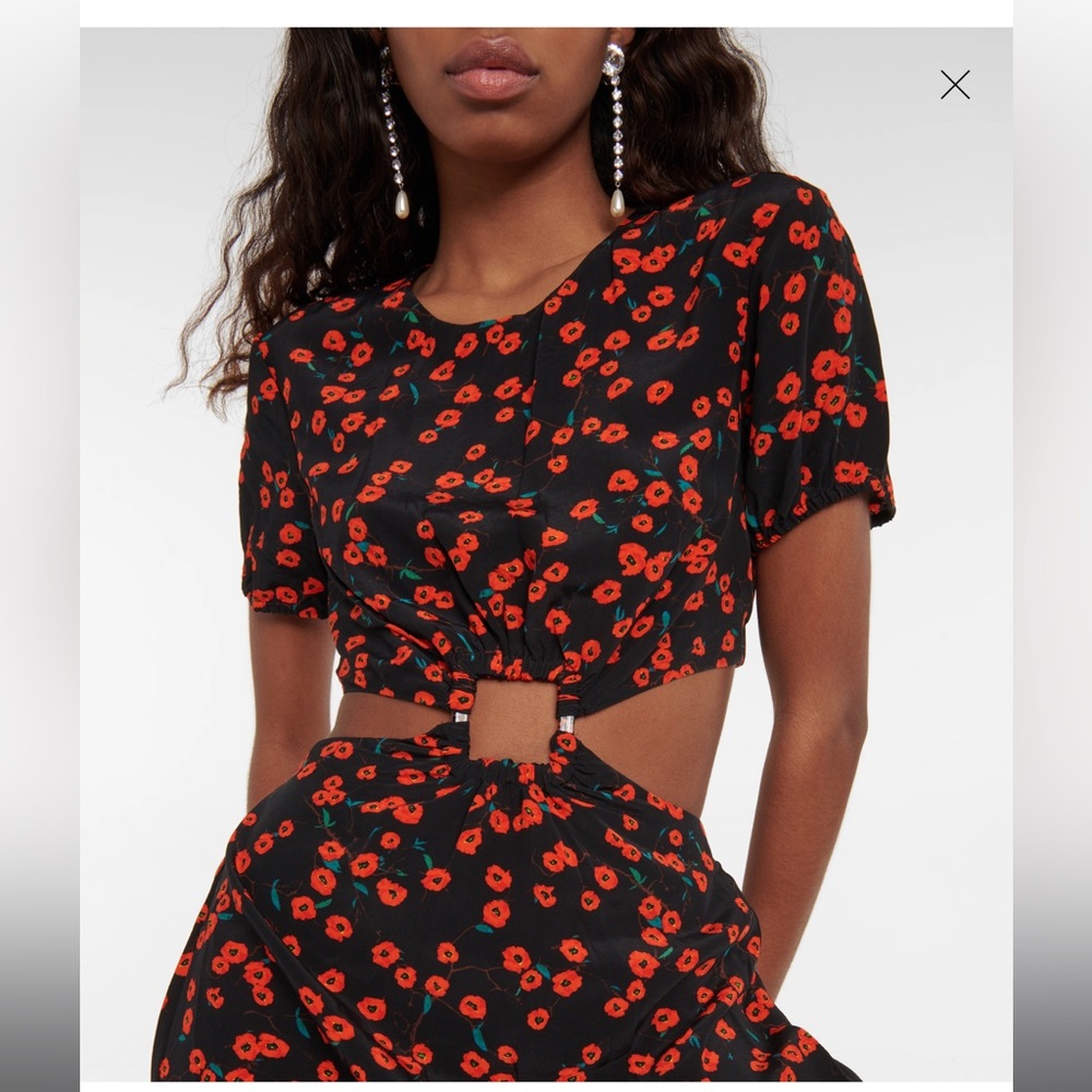 STAUD floral printed maxi dress - Picture 4 of 14